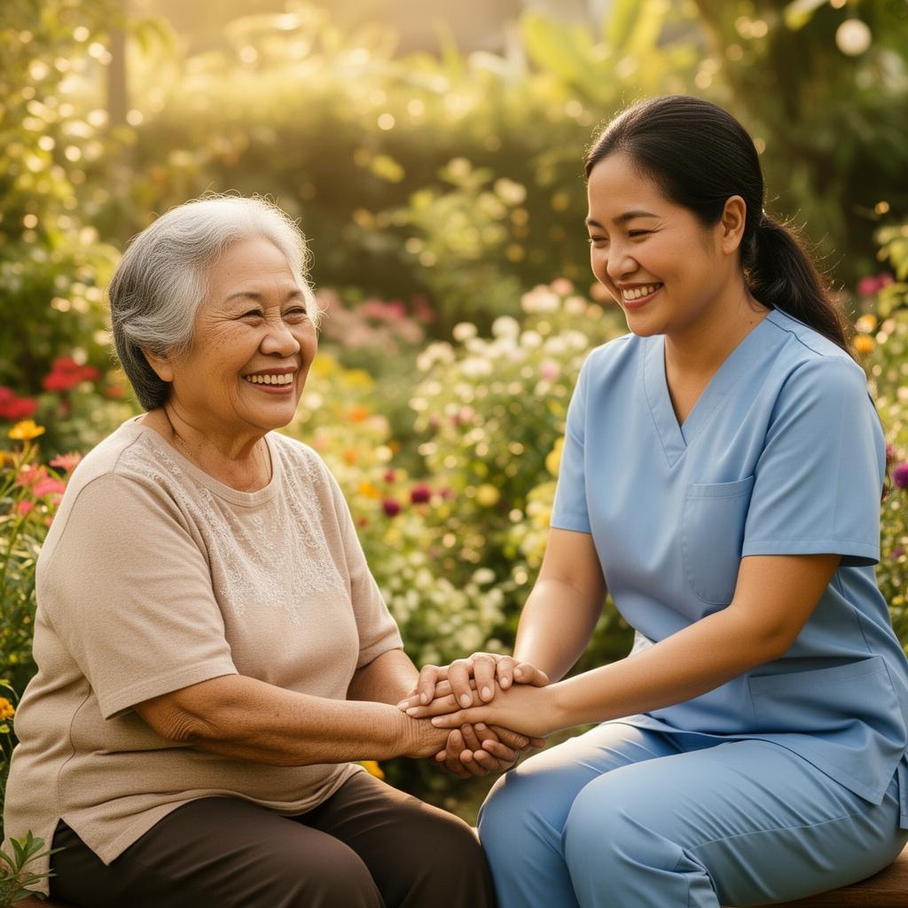 Caregiver and resident